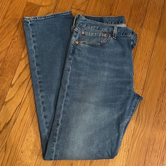 Men's 501 Jeans Original Fit , Blue, W33 L34 - Picture 2 of 13